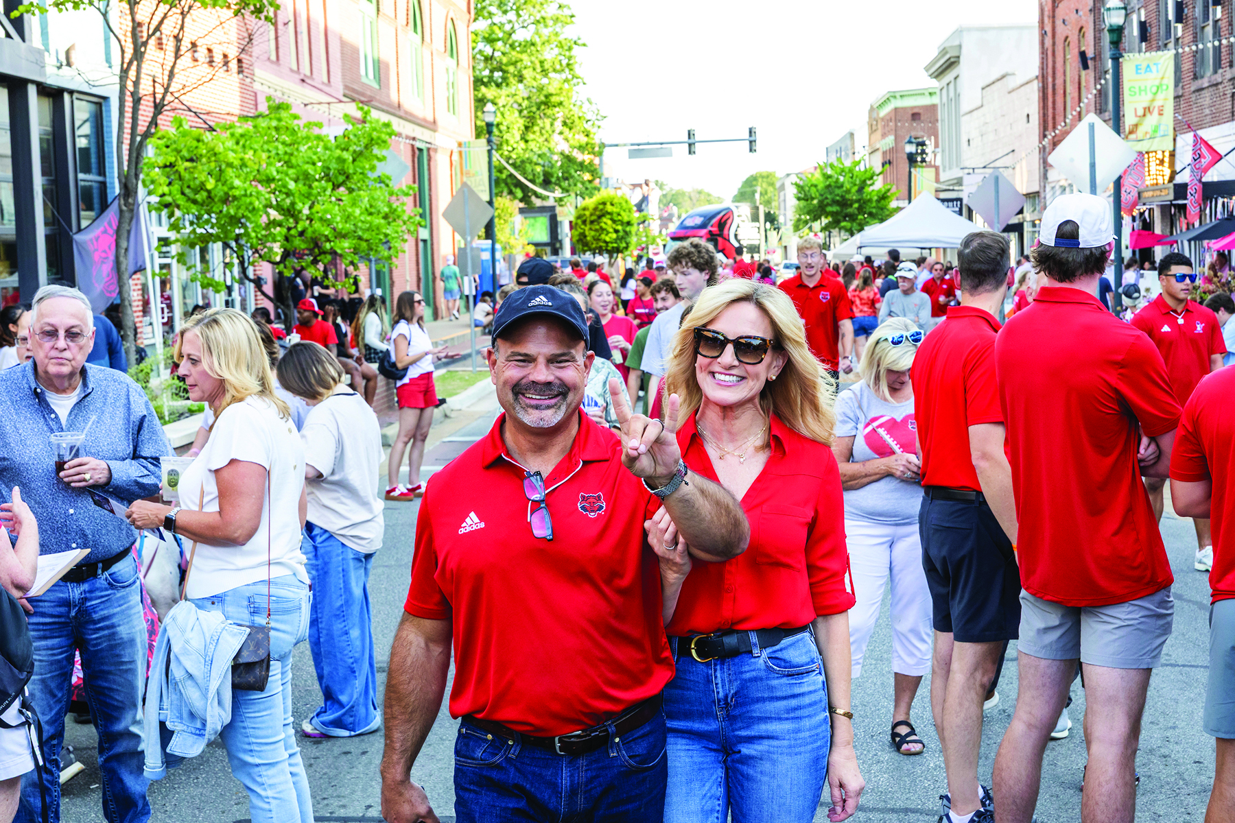 Paint the Town Red Block Party